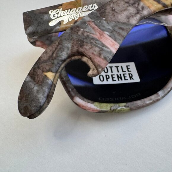 Chuggers Black Polarized Sunglasses with Built in Bottle Opener - Picture 6 of 10